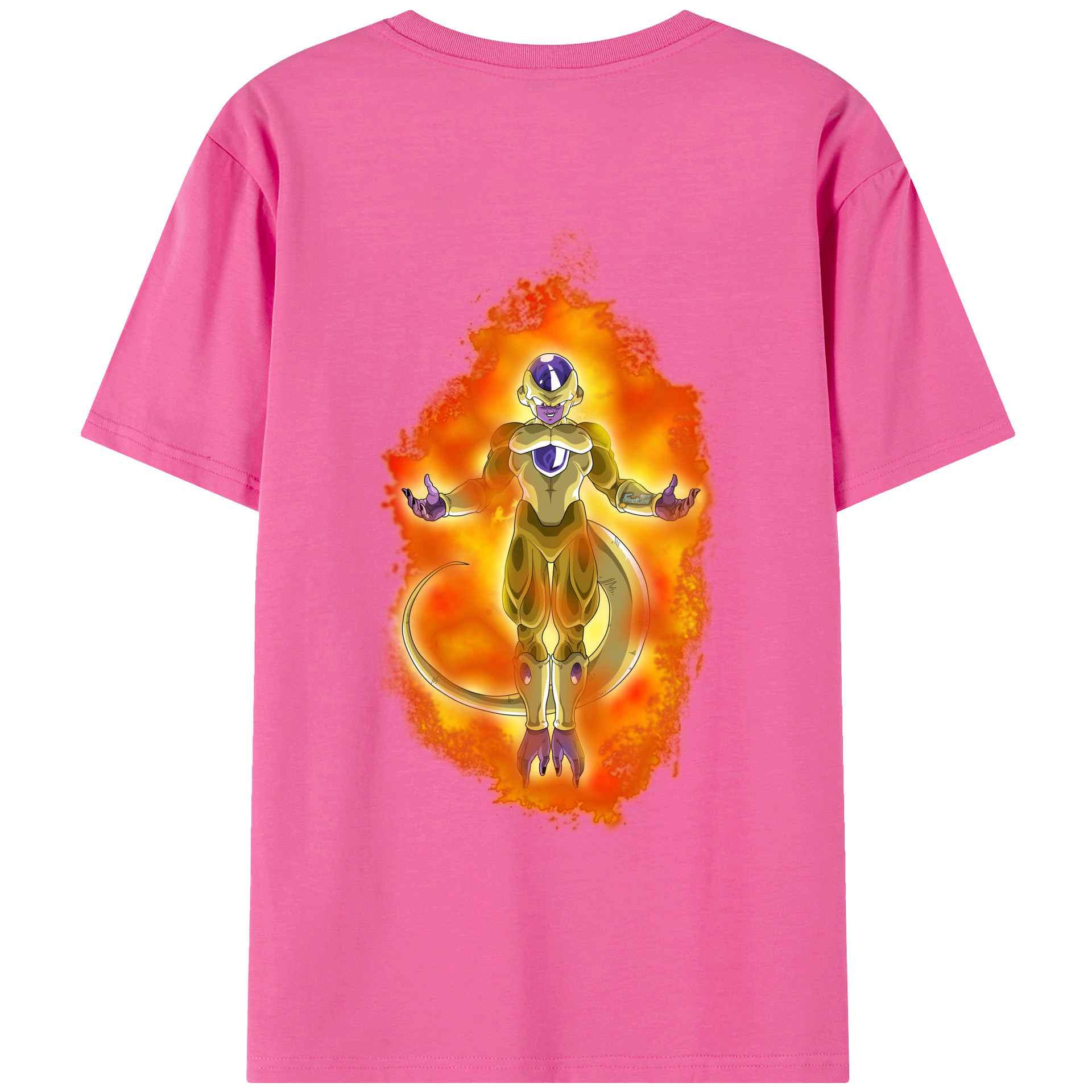 （画像用） ドラゴンボール フリーザ DRAGON BALL Frieza レディース半袖Tシャツ(バックプリント)